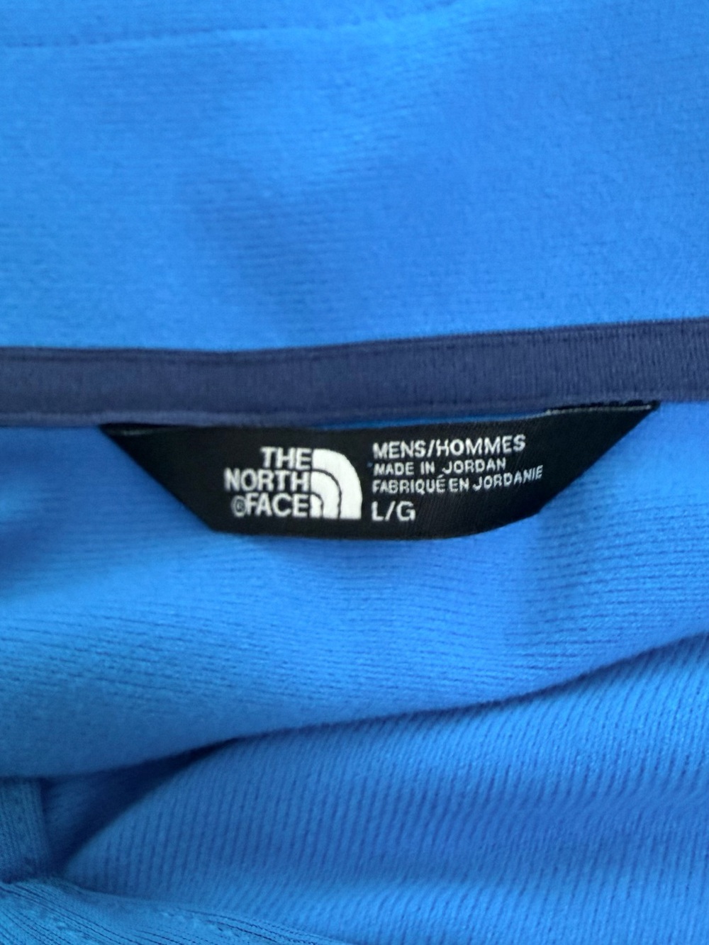 The North Face | Tech Glacier 1/4 Zip Pullover | Hyper Blue | NFOA2VG7 | Large - Picture 3 of 3